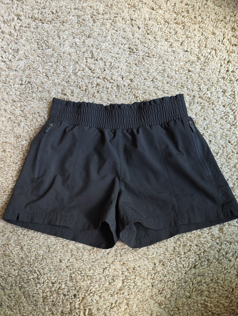 Girl's Dize 8 Old Navy Black Elastic-Waist Active Shorts